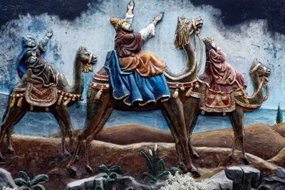 Saint Joseph Cathedral, The nativity, The three wise men or Magi, Hanoi, Vietnam (photo) by Unbekannt