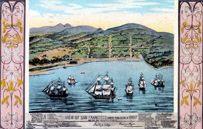 San Francisco, California by Unbekannter Künstler