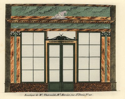 Shopfront of Monsieur Theroulde