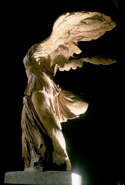 Side View of the Victory of Samothrace by Unbekannt