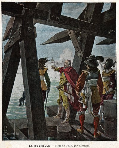 Siege of La Rochelle by Nicolas Liez