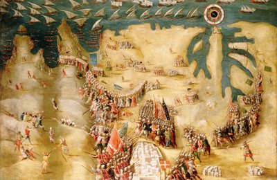 Siege of Malta: The Flight of the Turks, September 13 by Unbekannter Künstler