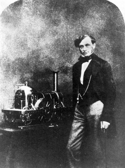 Sir Daniel Gooch, English railway pioneer and inventor by Unbekannt