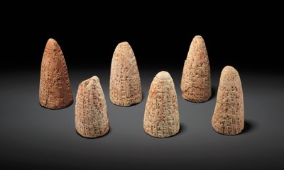 Six Foundation Stones, Reign of King Lipit-Ishtar, c.1934-1924 BC by Unbekannt