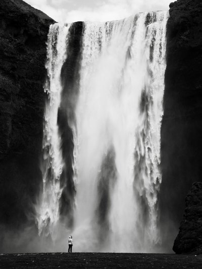 Skógafoss, Iceland, 2011 by Leopold Blonder