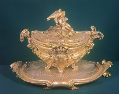 Soup Tureen, Louis XV, Made for the Empress Elizabeth of Russia, by F.T.Germain, Paris by Unbekannt