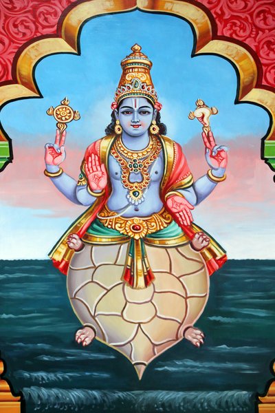 Sri Vadapathira Kaliamman hindu temple. Avatar of Vishnu. Kurma 2nd incarnation. Singapore by Unbekannt
