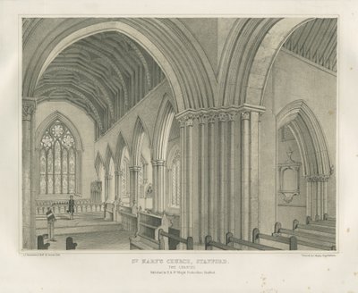 Stafford - Interior of St. Mary
