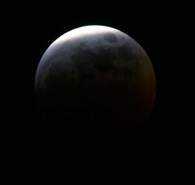 Stage During Total Lunar Eclipse, 3 March 2007 by Unbekannt