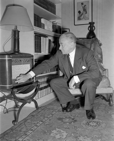 The Politician Paul Renaud in Paris - 1949 by Unbekannt