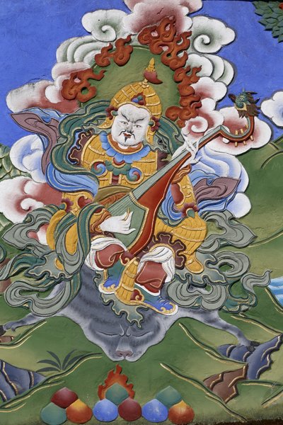 Temple of the Thousand Buddhas, Dashang Kagyu Ling congregation: Guardian of the temple, La Boulaye, France by Unbekannt