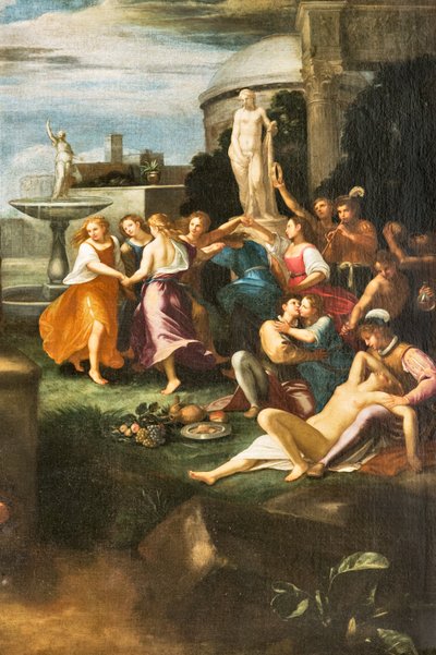 Temptation of St. Jerome (detail) by Unbekannter Künstler