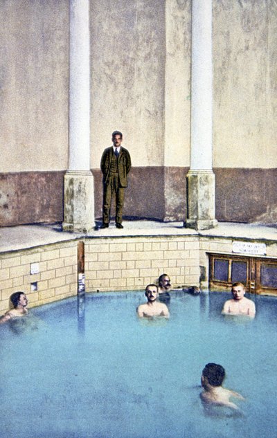 Teplice Sanov Baths in Czech Republic by Unbekannter Künstler