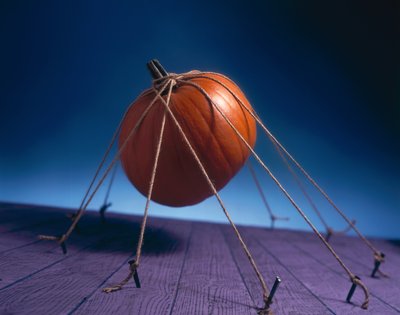 Tethered Pumpkin by Unbekannter Künstler