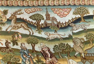 The Bradford Table Carpet, (detail) by Unbekannt