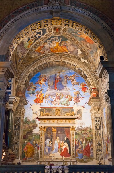 The Carafa Chapel, Santa Maria sopra Minerva, Rome, Italy by Unbekannter Künstler