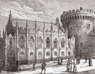 The Chapel Royal, Dublin Castle, Ireland in the Late 19th Century, from Our Own Country Published 1898 by Unbekannt