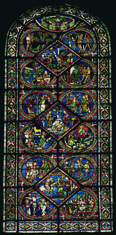 The Expulsion from the Garden of Eden, the Parable of the Good Samaritan, The Passion and Other Biblical Scenes by Unbekannt