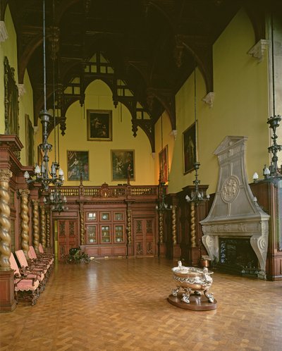 The Great Hall, Burghley House, Stamford, Lincolnshire by Unbekannt