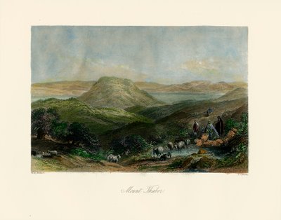 The Holy Land - Mount Thabor - Bible by Unbekannter Künstler