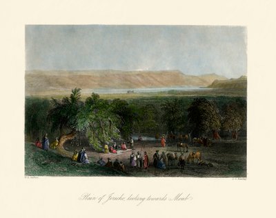 The Holy Land - Plain of Jericho - Bible by Unbekannter Künstler