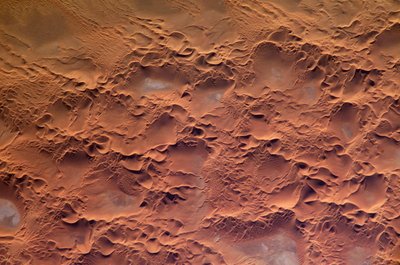 The Issaouane Erg in Algeria from space, January 2005 by Unbekannt