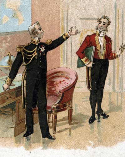 The Minister of Marine Charles Lemercier de Longpre, Baron d