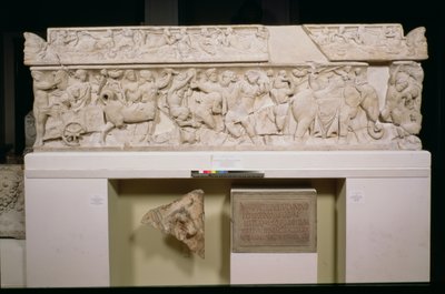 The Pashley Sarcophagus (detail) by Unbekannt