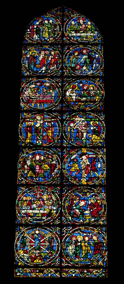 The Passion, Lancet Window in the West Facade by Unbekannt