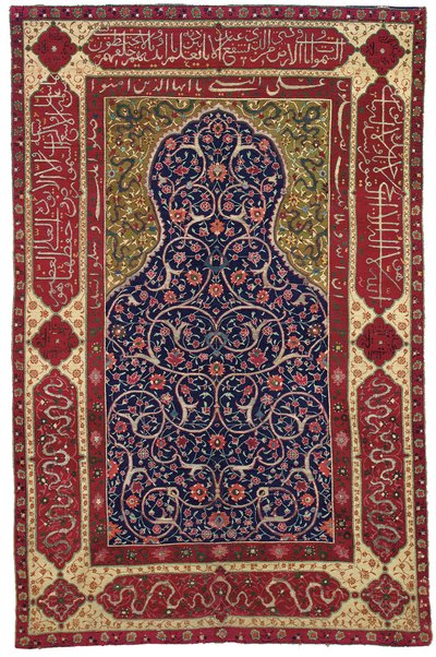 The Perez "Topkapi" prayer rug, Isfahan, Central Persia by Unbekannt