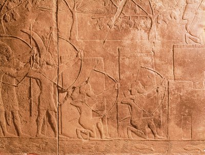 The Siege of Alammu by the army of Sennacherib (704-681 BC) (detail) by Unbekannt