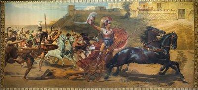 The Triumph of Achilles (Achilleon Palace, Corfu) by Unbekannter Künstler