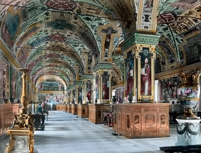 The Vatican Library by Unbekannter Künstler