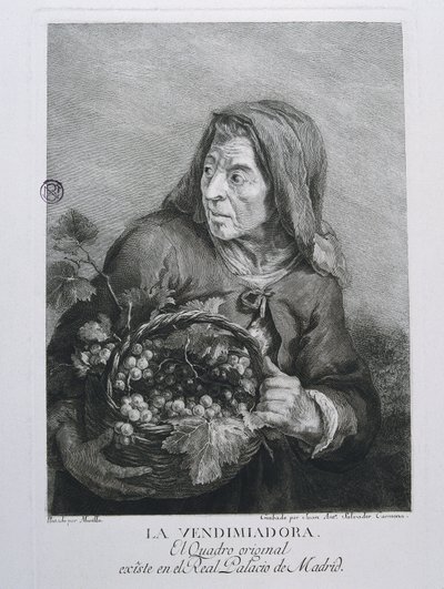 The Vintager, c.1770 by Unbekannter Künstler