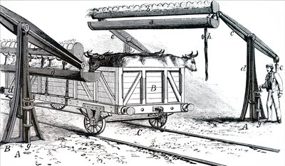 The Apparatus for Watering Cattle During Transit by Unbekannt