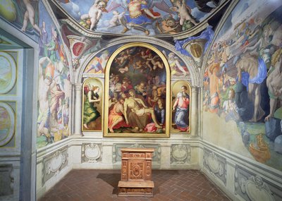 The chapel of Eleonora of Toledo, designed by Bartolomeo Ammannati and decorated by Agnolo Bronzino c.1543 by Unbekannt