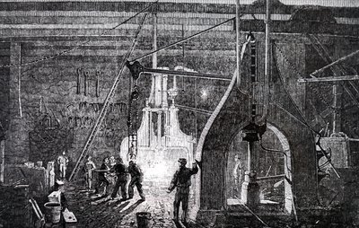 The manufacture floor of the Robert Stephenson and Company by Unbekannt