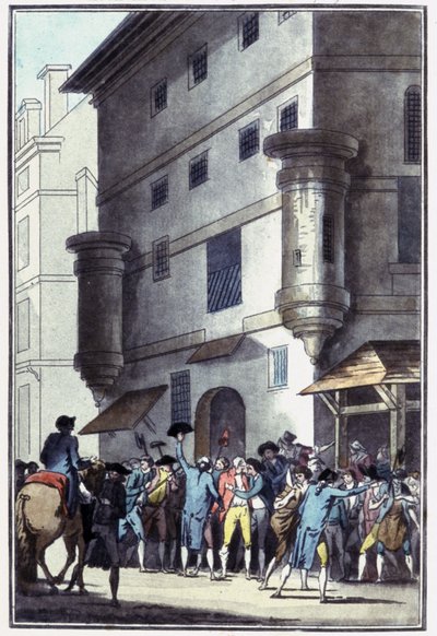 The People Deliver the Prisoners of Saint Germain Abbey by Unbekannter Künstler