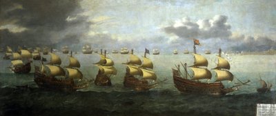 The return from Spain of Prince Charles III, Duke of Savoy, October 5 by Unbekannter Künstler