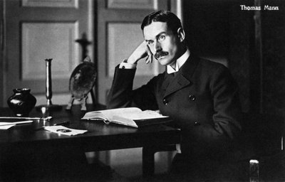 Thomas Mann as a young man German writer by Unbekannter Künstler