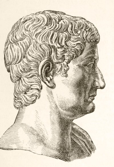 Tiberius Caesar Augustus (42BC - 37AD), Second Roman Emperor, Born Tiberius Claudius Nero, from 