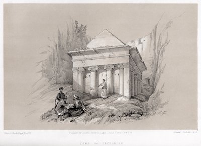 Tomb of Zechariah Outside by Unbekannter Künstler