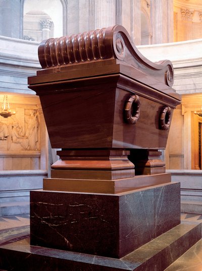 Tomb of the military man and emperor of the French Napoleon I Bonaparte, Paris, The Invalids by Unbekannt