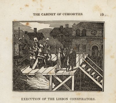 Torture and Execution of the Tavoras Family, January 13 by Unbekannter Künstler