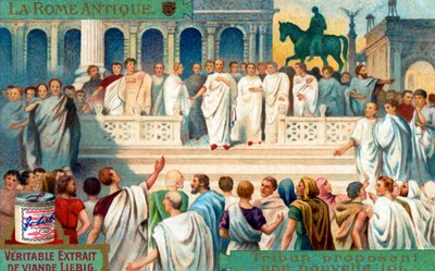 Tribune in the Roman Republic: Proposing a Law by Unbekannter Künstler