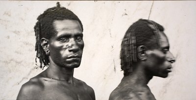 Two Men, Papua New Guinea by Unbekannt