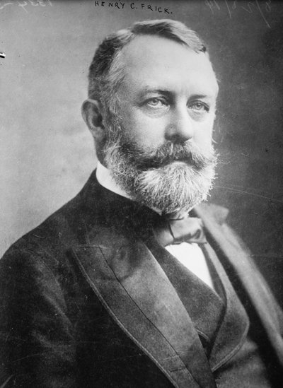 Undated photo of Henry C. Frick by Benjamin Baud