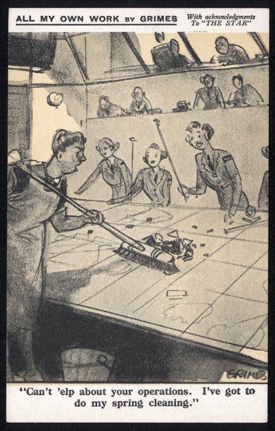 United Kingdom: A humorous postcard produced during WW2 by Raphael Tuck & Sons Ltd by Unbekannt