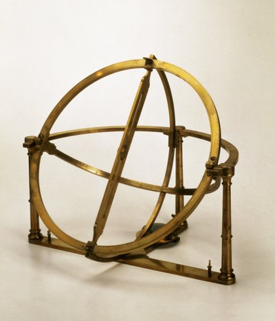 Universal sundial from the collection of Peter I by John Bradley, St. Petersburg by Unbekannt