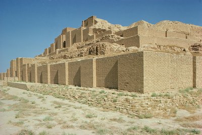 View from the South of the Ziggurat, Built by the Elamite King Untash-Gal (c.1265-46 BC) by Unbekannt